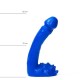 All Black Realistic Dong Blue 18cm Sex Toys