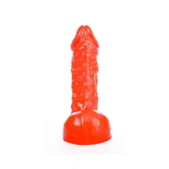 All Black Thick Realistic Dong No.65 Red Sex Toys