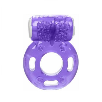 Δονούμενο Δαχτυλίδι Πέους - Calexotics Vibrating Cock Ring Purple