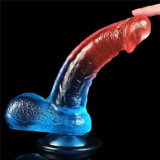 Dazzle Studs Realistic Dong With Balls No.2 19cm Sex Toys