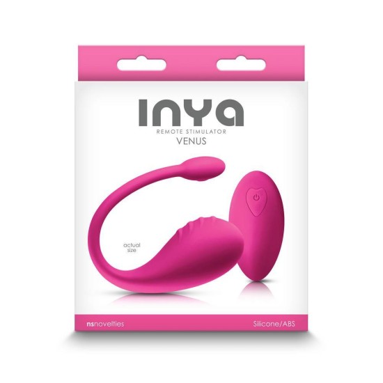 Ασύρματο Αυγό Σιλικόνης - Inya Venus Remote Stimulator Pink Sex Toys 