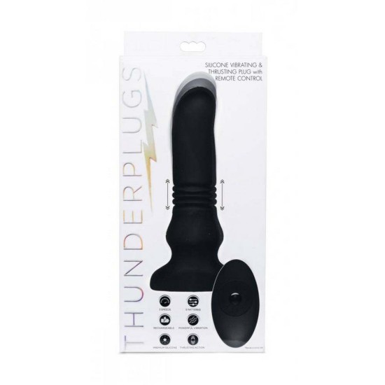 Ασύρματος Δονητής Προστάτη - Thunderplug Thrusting & Vibrating Prostate Vibrator Sex Toys 