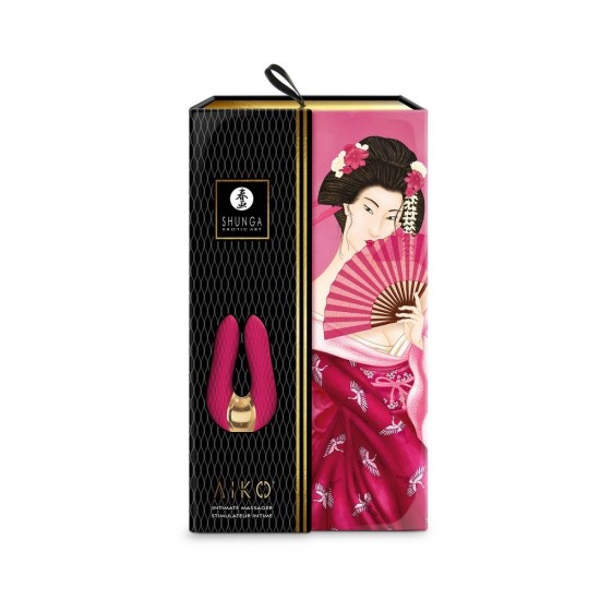Πολυτελής Κλειτοριδικός Δονητής - Shunga Aiko Clitoral Massager Raspberry Sex Toys 
