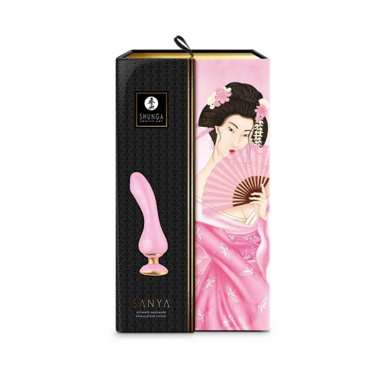Πολυτελής Δονητής Σημείου G - Shunga Sanya G Spot Massager Pink Sex Toys 