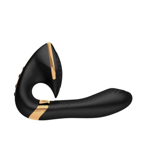 Κολπικός Και Κλειτοριδικός Δονητής Πολυτελείας - Soyo G Spot & Clitoral Massager Black Sex Toys 