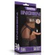 Δονούμενο Πέος Με Ζώνη - Ingen Vibrating Easy Strap On Set Beige 21cm Sex Toys 