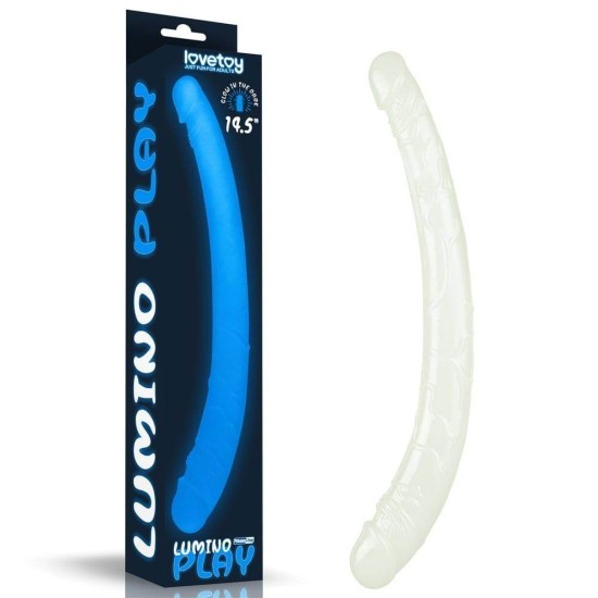 Φωσφοριζέ Διπλό Ομοίωμα - Lumino Play Double Dildo 37cm Sex Toys 