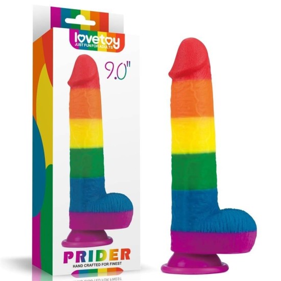 Lovetoy Prider Dildo With Balls 23cm Sex Toys