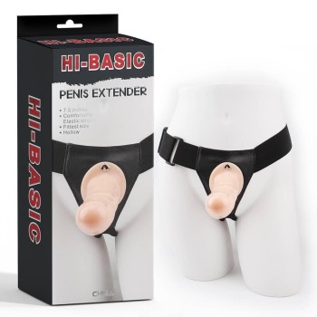 Επέκταση Πέους Με Ζώνη Hi-Basic Penis Extender Flesh 19cm