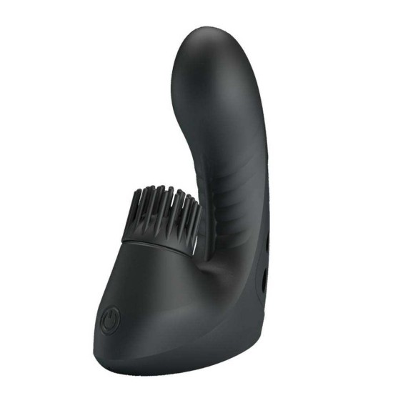 Δονητής Δαχτύλου Με Δόνηση - Norton Magic Drill Finger Vibrator Black Sex Toys 
