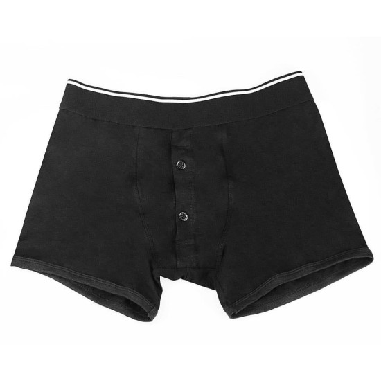 Ελαστικό Εσώρουχο Στραπον - Ingen Unisex Handy Strapon Shorts Black Sex Toys 