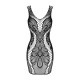 Σέξι Διχτυωτό Φόρεμα - Obsessive D608 Fishnet Dress Black Ερωτικά Εσώρουχα 