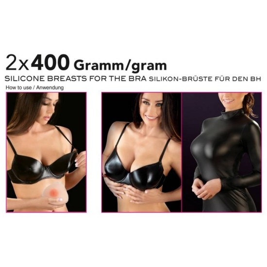 Επιθέματα Στήθους Σιλικόνης - Silicone Breasts Bust Tuning For Him & Her 800gr Fetish Toys