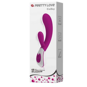Pretty Love Colby Rabbit Vibrator Purple