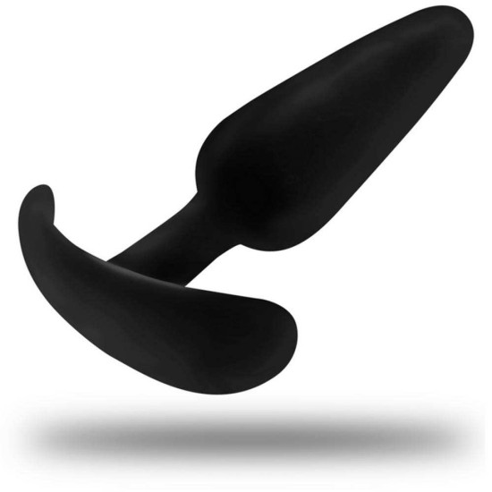 Hansel Silicone Anal Plug Small Black Sex Toys