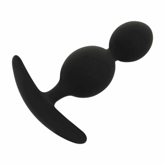 Orson Silicone Anal Beads Black 9cm Sex Toys