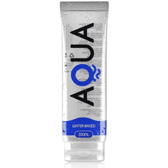 Aqua Waterbased Lubricant 200ml Sex & Beauty 