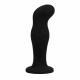 Ομοίωμα Για Μασάζ Προστάτη - Sean Silicone Prostate Plug Black 12cm Sex Toys 