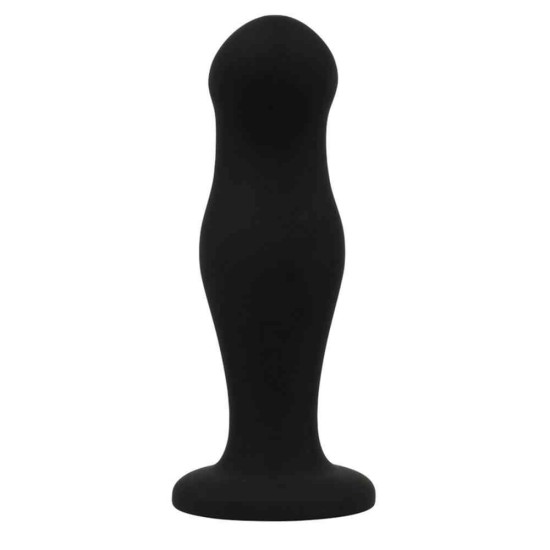 Ομοίωμα Για Μασάζ Προστάτη - Sean Silicone Prostate Plug Black 12cm Sex Toys 