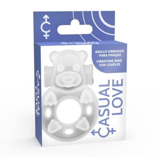 Δονούμενο Δαχτυλίδι Μιας Χρήσης - Casual Love Vibrating Ring No.26 Clear Sex Toys 