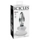 Icicles Glass Plug No.91 With Suction Cup Sex Toys
