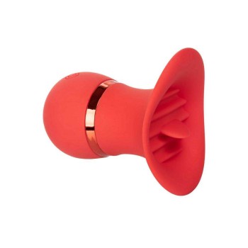 French Kiss Charmer Licking Vibrator Red