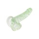 Φωσφοριζέ Ομοίωμα Πέους - I Leaf Dick Glow In The Dark Weed Leaf Dildo 25cm Sex Toys 