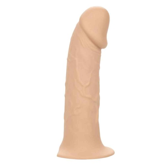 Κούφιο Πέος Με Ζώνη - Lifelike Hollow Extension With Harness Beige 13cm Sex Toys 