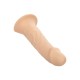 Lifelike Hollow Extension With Harness Beige 13cm Sex Toys