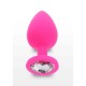 Diamond Booty Jewel Pink Large Sex Toys