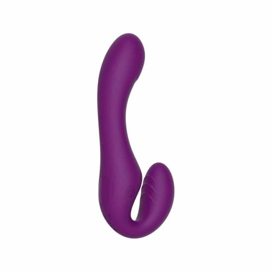 Strapless Strap On Pulse Vibrator With Remote Sex Toys
