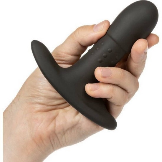 Eclipse Beaded Probe Vibrator Black Sex Toys
