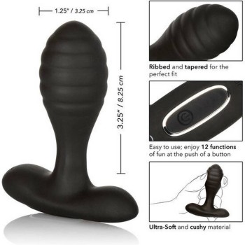 Eclipse Ultra Soft Probe Prostate Vibrator Black