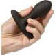 Eclipse Ultra Soft Probe Prostate Vibrator Black Sex Toys