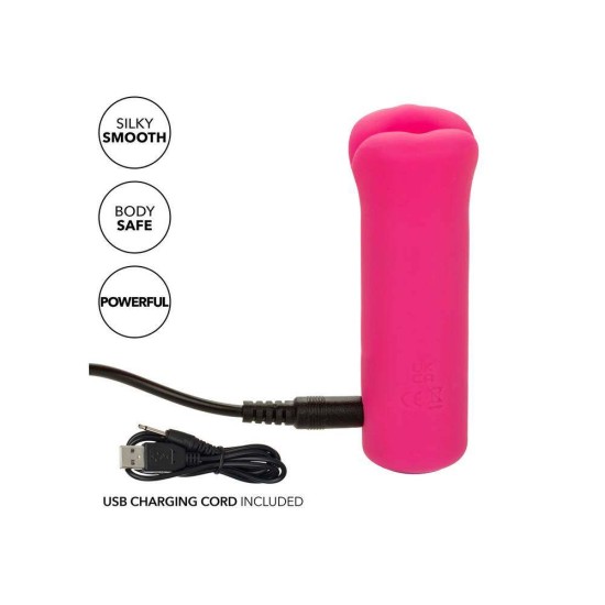 Κλειτοριδικός Δονητής Στόμα - Calexotics Kyst Lips Clitoral Vibrator Pink Sex Toys 
