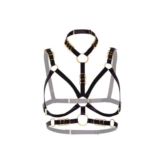 Harness Couture Open Cup Bra Deluxe Fetish Toys 