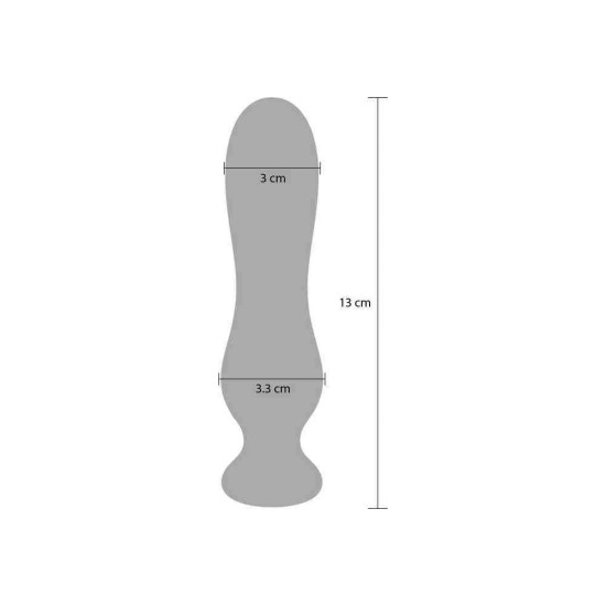 Ασύρματη Σφήνα Σιλικόνης - The Elegant Remote Vibrating Butt Plug Sex Toys 
