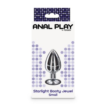 Μεταλλική Σφήνα Με Κόσμημα - Starlight Booty Jewel Butt Plug Small