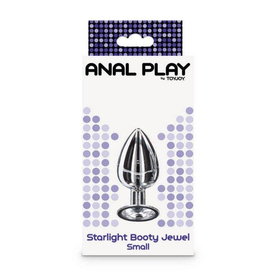 Μεταλλική Σφήνα Με Κόσμημα - Starlight Booty Jewel Butt Plug Small Sex Toys 