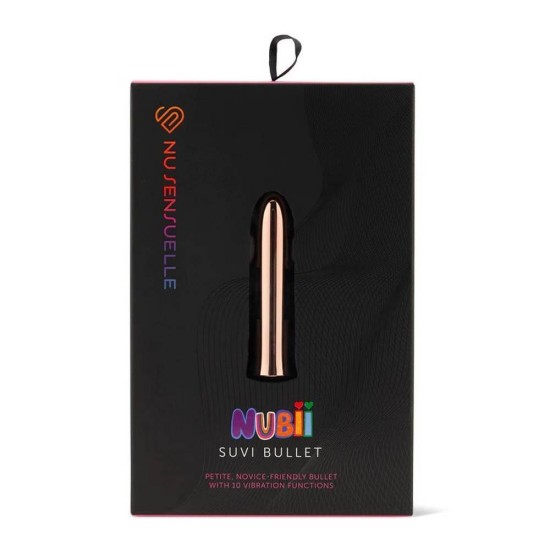 Μίνι Κλειτοριδικός Δονητής - Nubii Suvi Rechargeable Bullet Rose Gold Sex Toys 