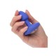 Δονούμενη Σφήνα Πρωκτού - Cheeky Gem Small Rechargeable Vibrating Probe Blue Sex Toys 