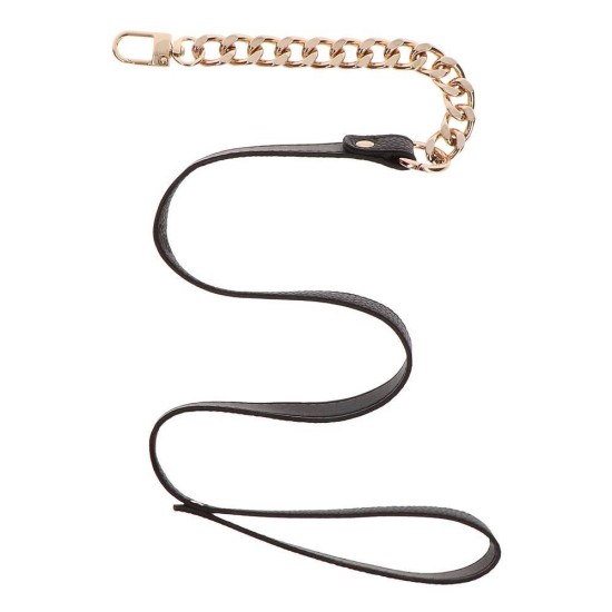 Taboom Statement Chain Collar And Leash Fetish Toys 