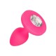 Δονούμενη Σφήνα Πρωκτού - Cheeky Gem Medium Rechargeable Vibrating Probe Pink Sex Toys 