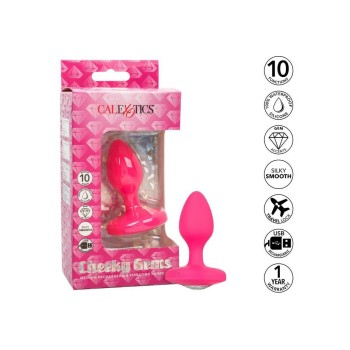 Δονούμενη Σφήνα Πρωκτού - Cheeky Gem Medium Rechargeable Vibrating Probe Pink