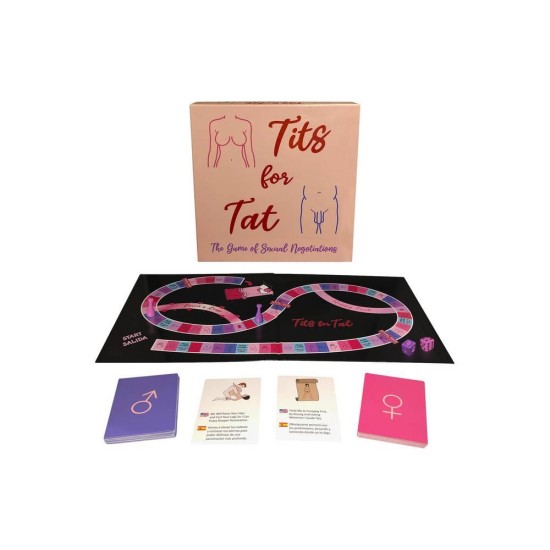 Επιτραπέζιο Παιχνίδι Για Σεξ - Tits For Tat The Game Of Sexual Negotiations Sex Toys 
