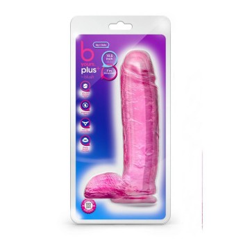 Μεγάλο Μαλακό Ομοίωμα Πέους - Big N' Bulky XL Dildo Pink 26cm