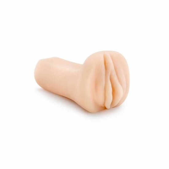 Δονούμενο Ομοίωμα Αιδοίου – Veronika Soft & Wet Vibrating Stroker Beige Sex Toys 
