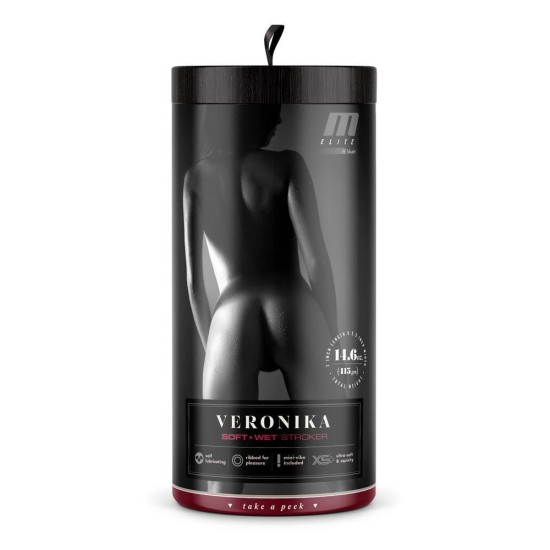 Veronika Soft & Wet Vibrating Stroker Beige Sex Toys