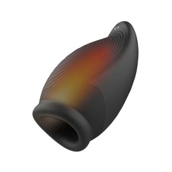 Heating Squeezable Vibrating Stroker