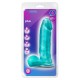 Μαλακό Ρεαλιστικό Πέος - Mount N' Moan Realistic Dildo Teal 23cm Sex Toys 
